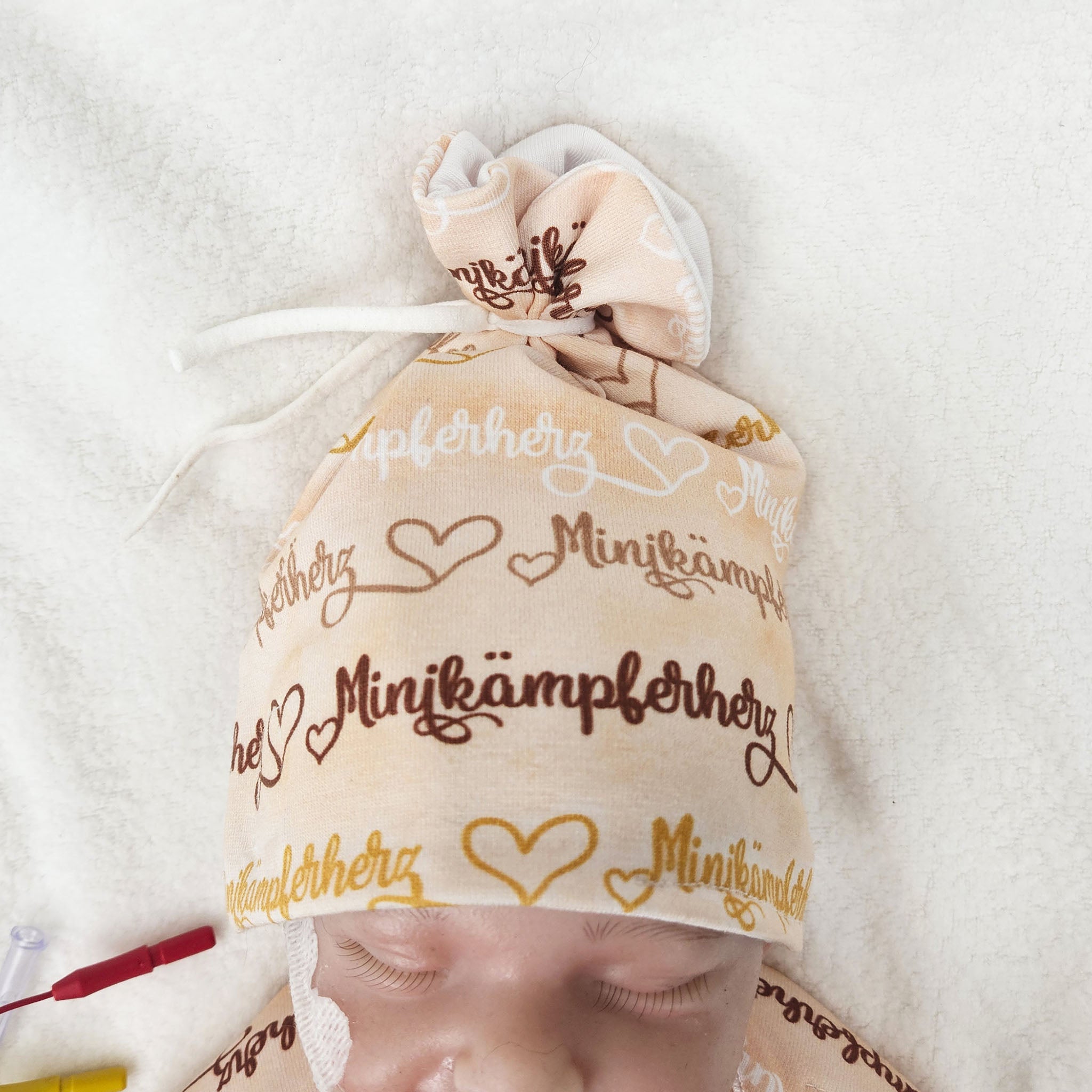 Adaptives Frühchen Shirt/Bodywrap "Minikämpferherz"