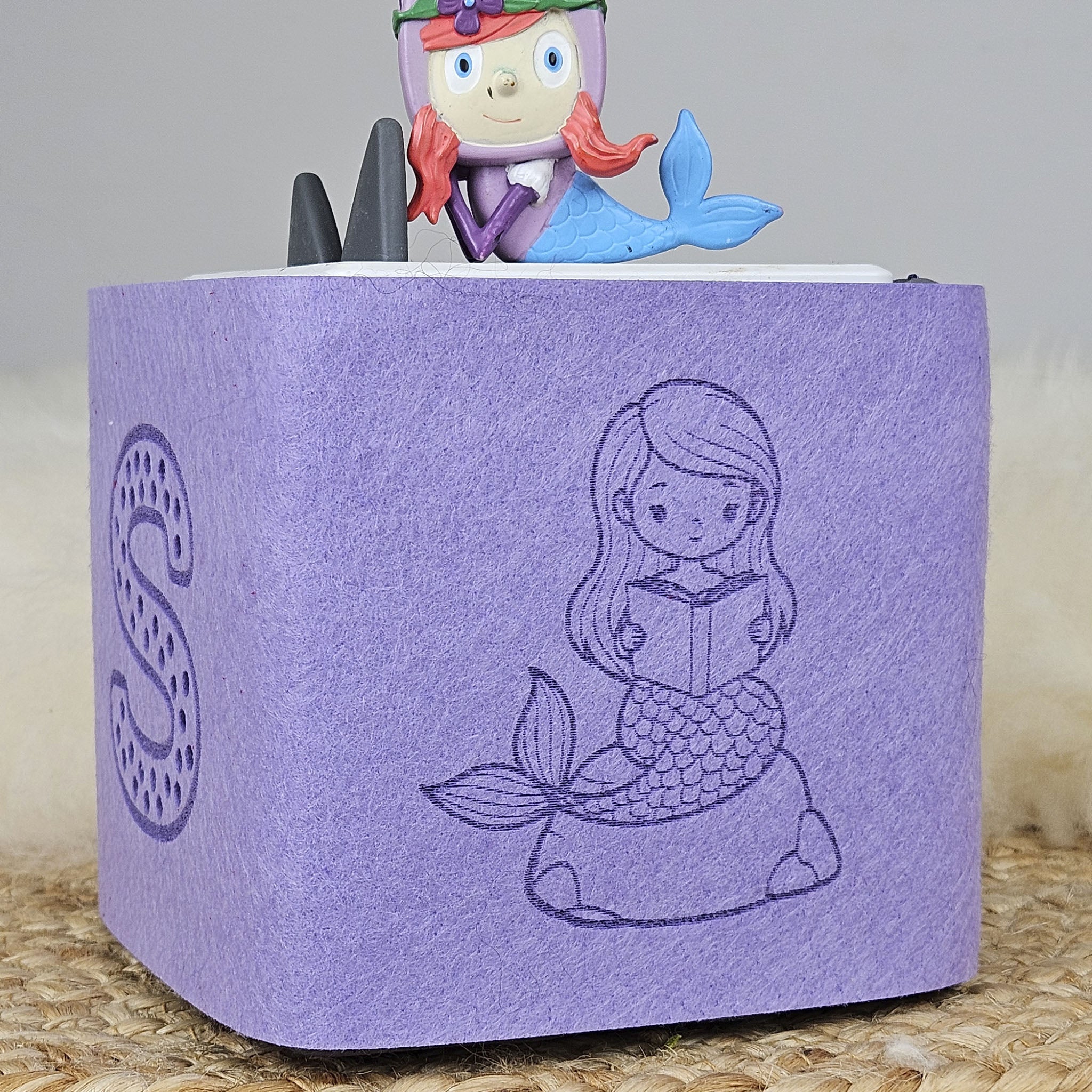 Personalisierte Tonieboxhülle, Schutzhülle für die Toniebox personalisiert, Farbwahl, Motivwahl, Wunschname, Akustiköffnung, Mädchen