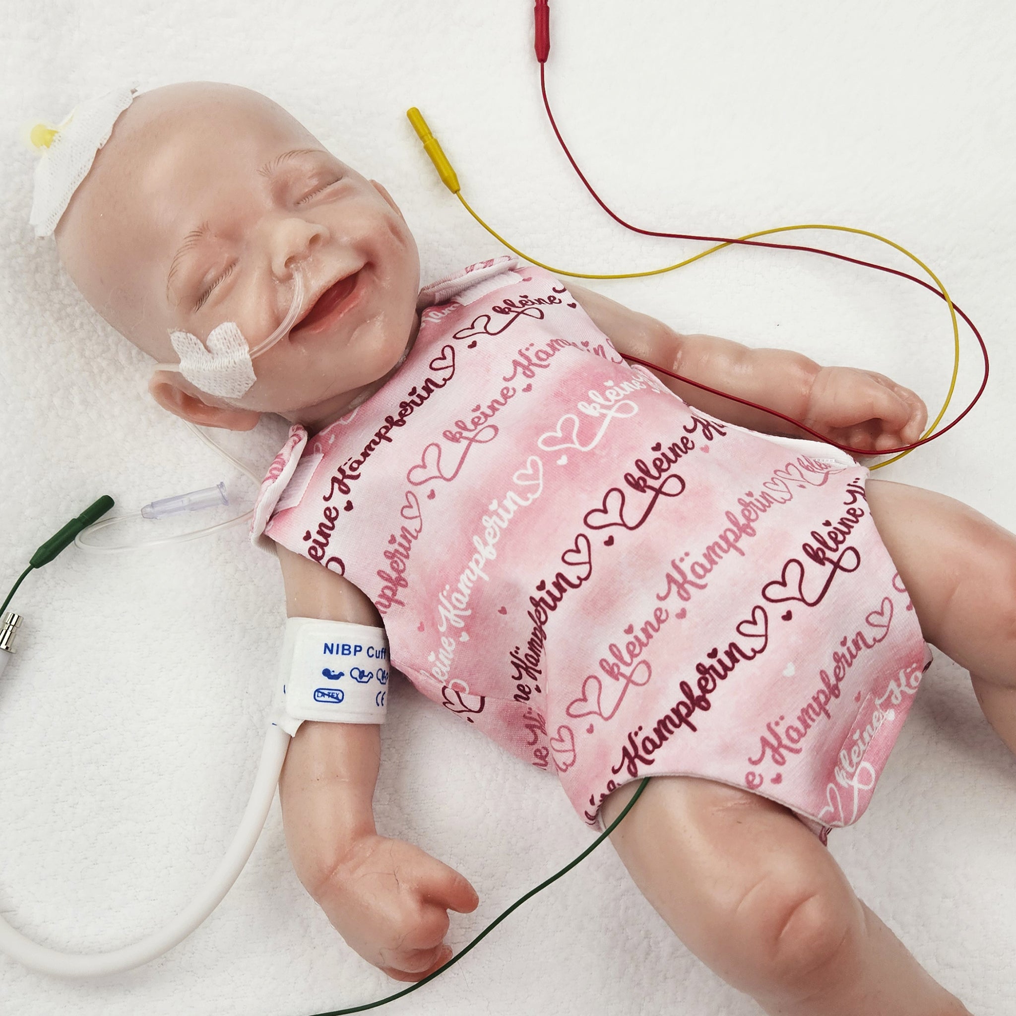 Adaptiver Frühchen Body "kleine Kämpferin"