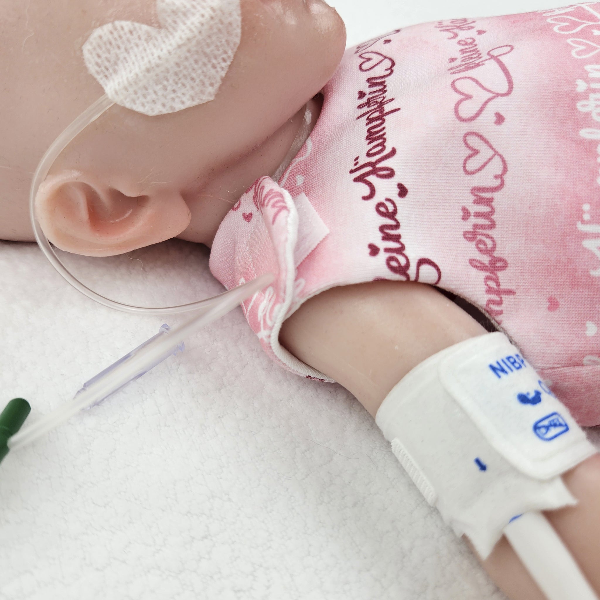 Adaptiver Frühchen Body "kleine Kämpferin"