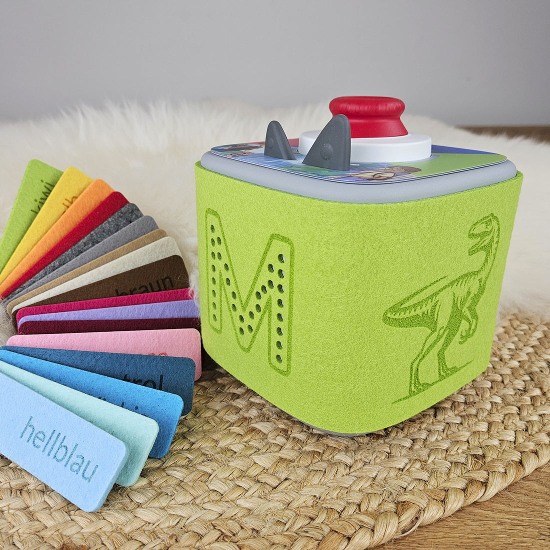 Toniebox 2! Personalisierte Tonieboxhülle, Schutzhülle für die Toniebox 2 personalisiert, Farbwahl, Motivwahl, Wunschname, Akustiköffnung, Ladeöffnung