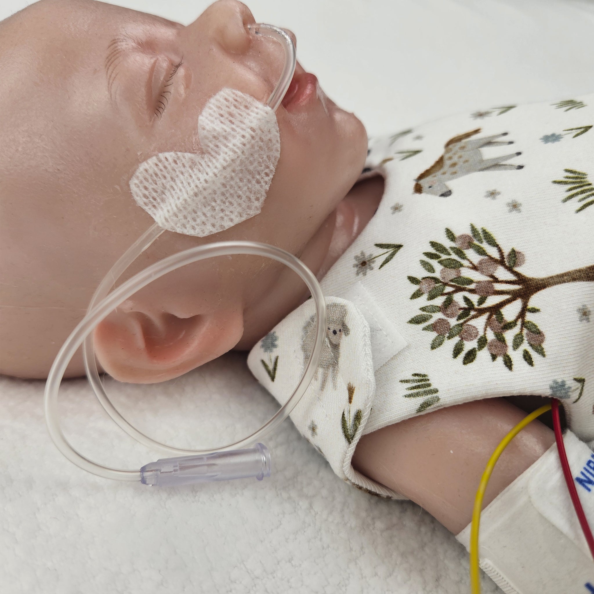 Adaptiver Frühchen Body "Bauernhof"