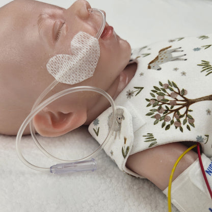 Adaptiver Frühchen Body "Bauernhof"