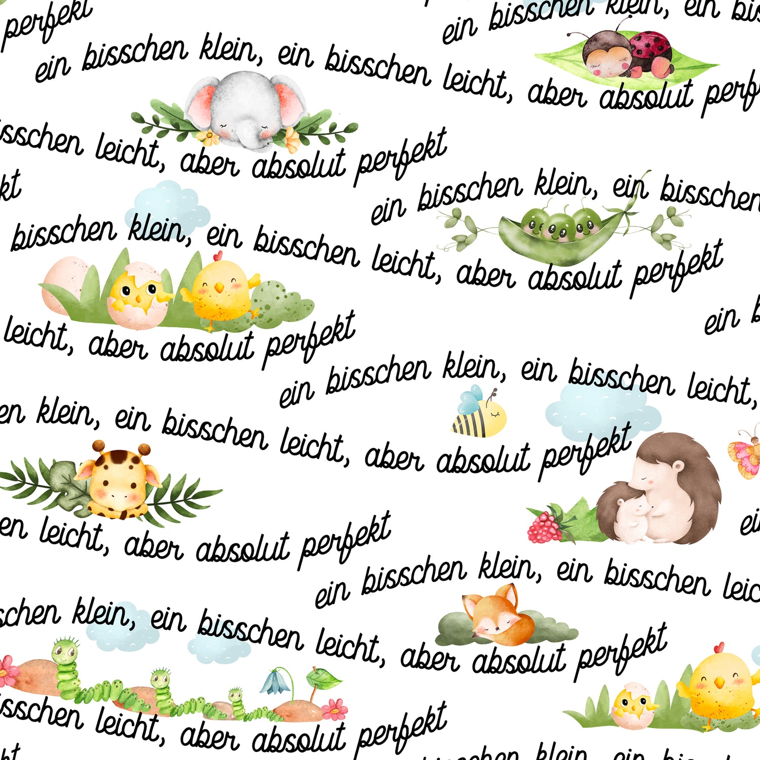 Adaptives Frühchen Shirt/Bodywrap "ein bisschen klein aber total perfekt"