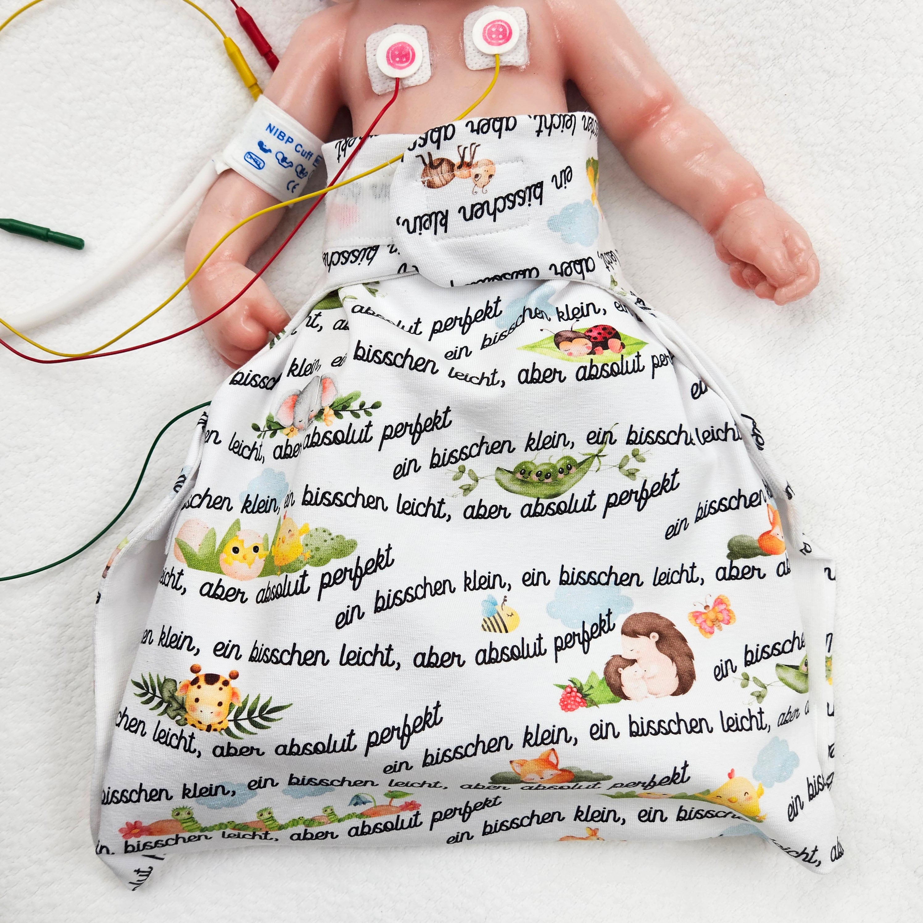 Adaptiver Frühchen Strampelsack/"Pucksack" Klein, leicht aber perfekt