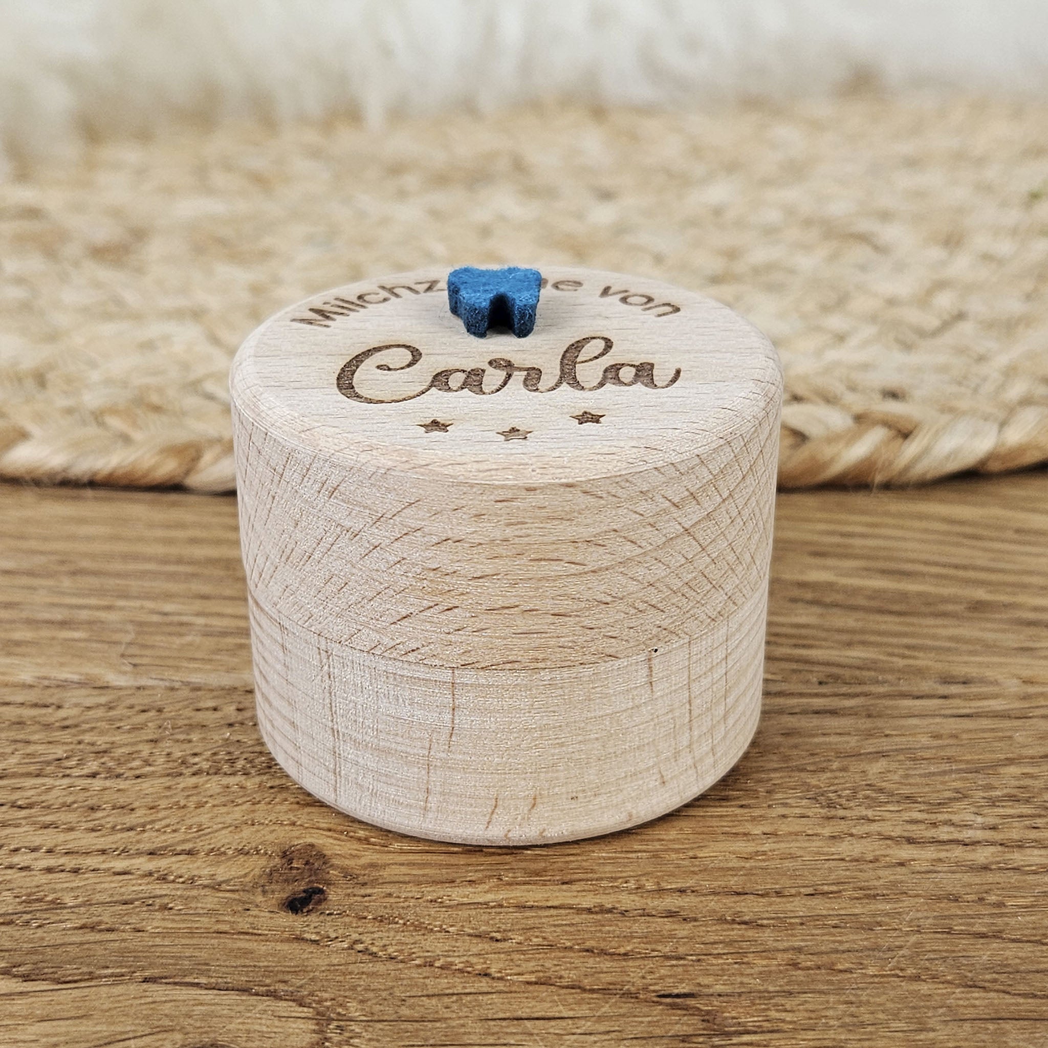 Personalisierte Holzdose Nabelschnur / Erste Locke/ kleine Schätze mit Wunschname-Gravur, Holzdose Buchenholz, Schatzdose, Schatzkiste