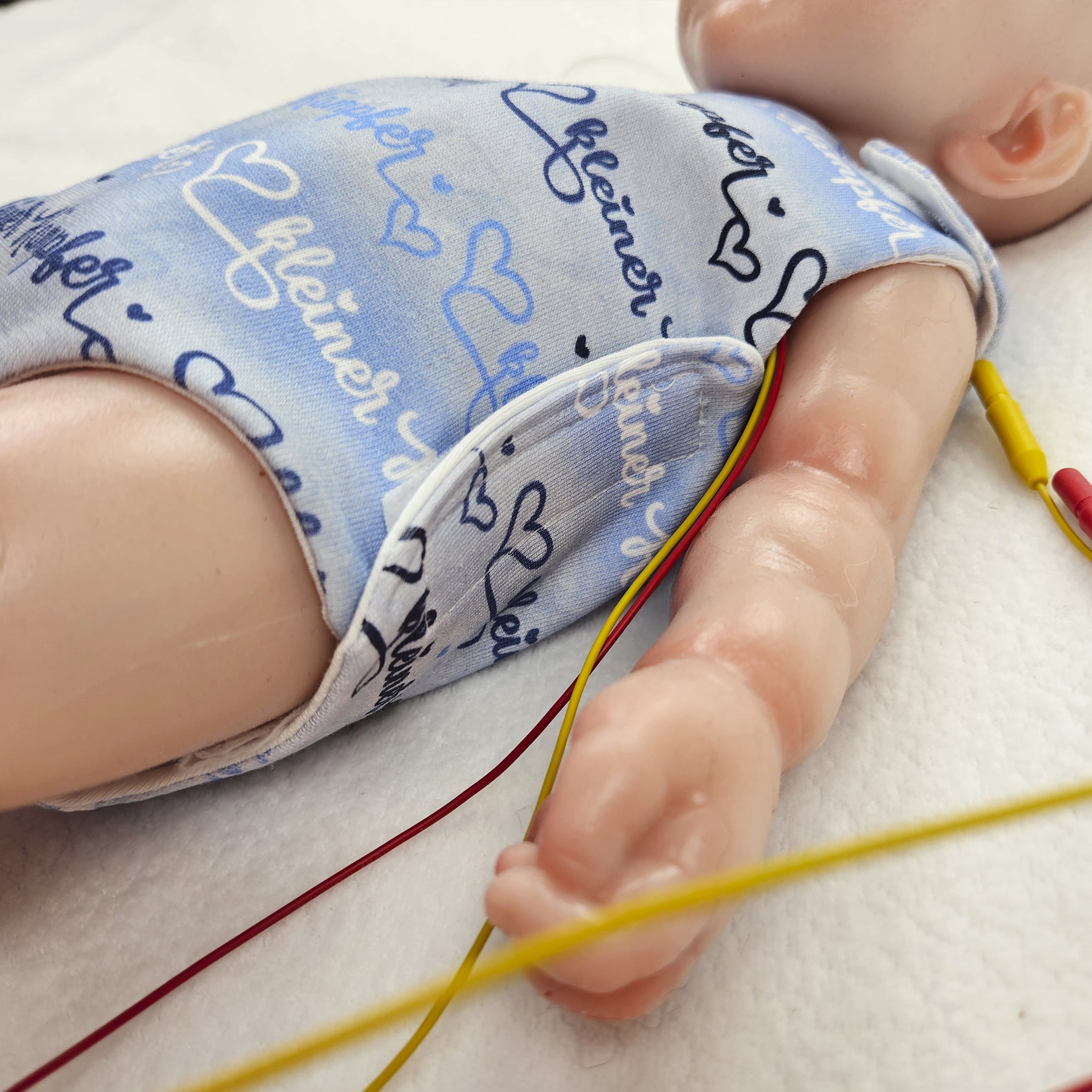 Adaptiver Frühchen Body "kleiner Kämpfer"