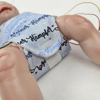 Adaptiver Frühchen Body "kleiner Kämpfer"