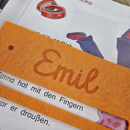 Personalisierte Lesehilfe "Fuchs" für Leseanfänger zum Schulstart, Einschulung, Schultüte, Schulanfang Grundschule