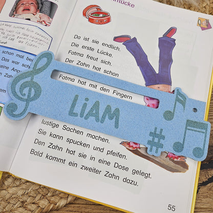 Personalisierte Lesehilfe "Musik" für Leseanfänger zum Schulstart, Einschulung, Schultüte, Schulanfang Grundschule