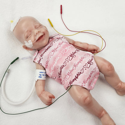 Adaptiver Frühchen Body "kleine Kämpferin"