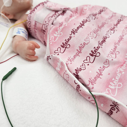Adaptiver Frühchen Strampelsack/"Pucksack" Kleiner Kämpferin
