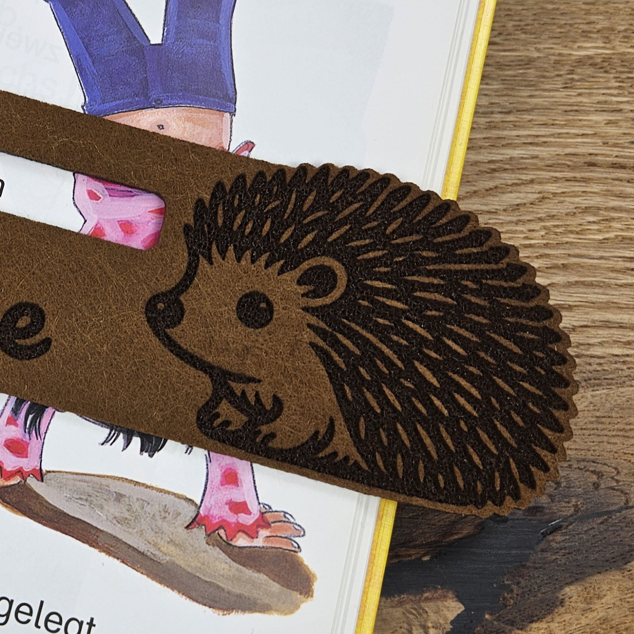 Personalisierte Lesehilfe "Igel" für Leseanfänger zum Schulstart, Einschulung, Schultüte, Schulanfang Grundschule