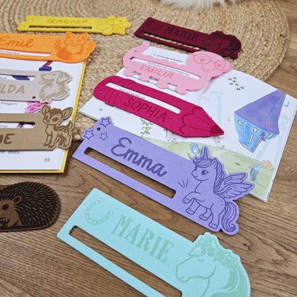 Personalisierte Lesehilfe "Rehkitz" für Leseanfänger zum Schulstart, Einschulung, Schultüte, Schulanfang Grundschule