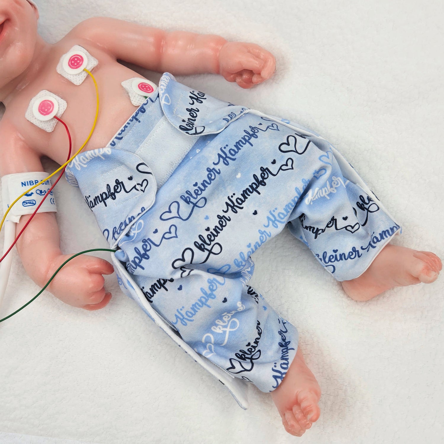Adaptive Frühchen Hose "kleiner Kämpfer"
