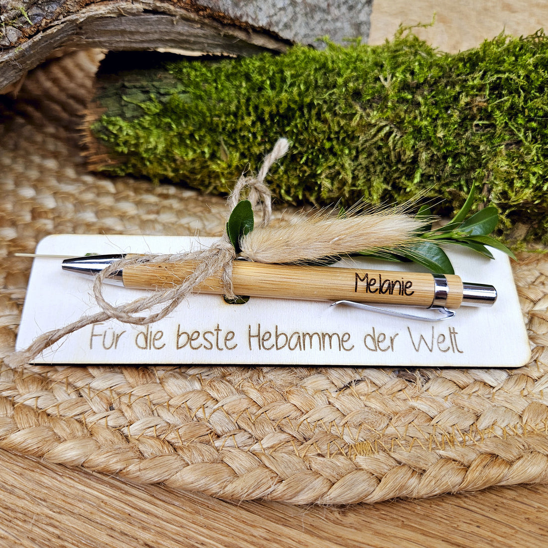 Personalisierter Kugelschreiber für Lehrer, Erzieher, Hebamme, Ärzte als Dankeschön