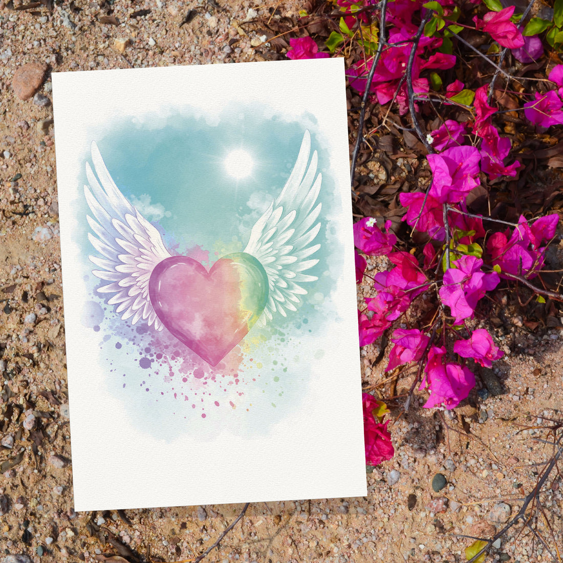 Karte Sternenkind "ohne Worte" Kondolenzkarte / Trauerkarte / Beileidskarte Fehlgeburt Totgeburt