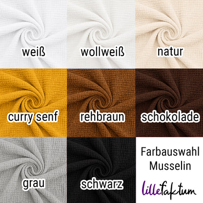 Schultüte Schildkröte, personalisierte Schultüte aus Stoff Musselin mit Wunschname individualisierbar, 70cm (85-90cm), 20 Grundfarben
